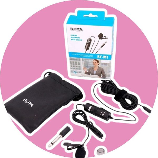 Microphone Boya - M1 - Black